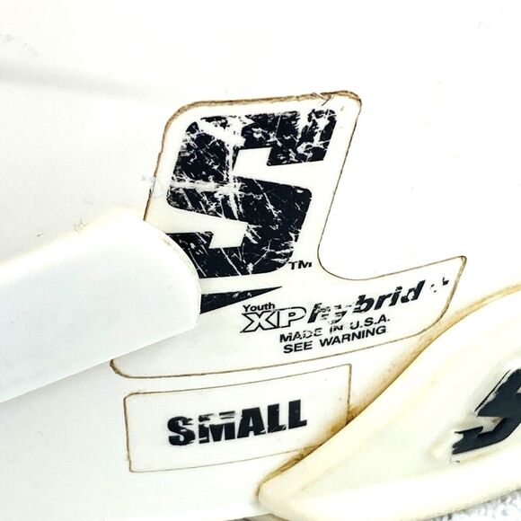 Schutt Helmet S XP Hybrid Youth Small White Full Face Mask Chinstrap FB 7995 USA - Picture 2 of 16